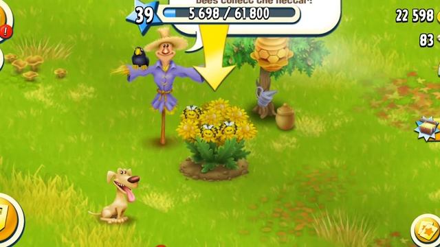 Planting beehive tree and Nectar bush in Hayday  | Hayday gameplay