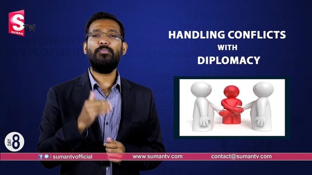 Handle Conflicts in the Workplace by Rajesh INSB - Personality Development Training Series #8