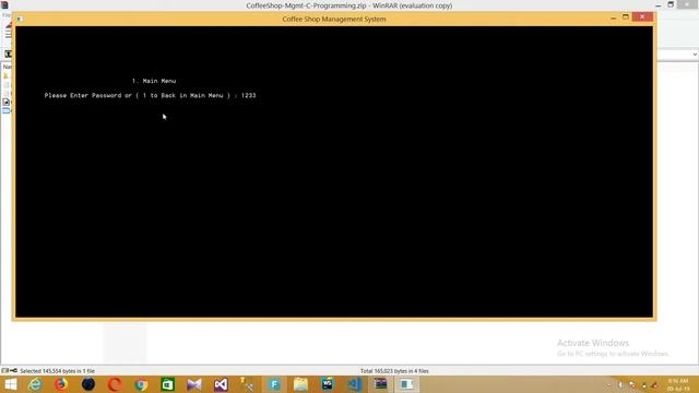 c++ projects with source code || coffee shop management system project in c++