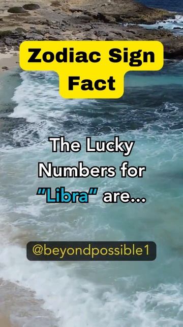 The Lucky Numbers for Libra are... | #shorts #reels #viral #subscribe #psychologyfacts #motivatio