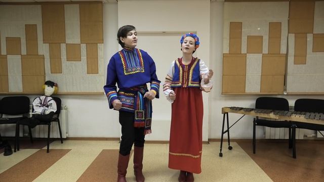 Настя Швецова Вязовцев Марк, 3, "Ты рябинушка", Премия "Андрюша 25", номинация "Народный вокал"