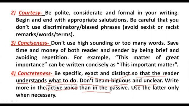 #12 Ch - 4 Principles of communication & E-correspondence| Business English | B.com 3rd Year | DU
