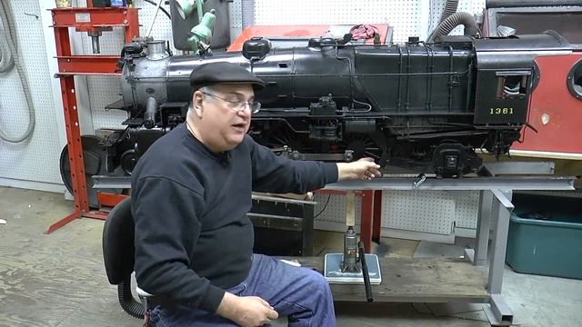 WEIGHTING A LOCOMOTIVE