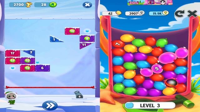 Business Tom 2 VS Princess Angela, My Talking Tom 2 VS My Talking Angela, iGame Fun