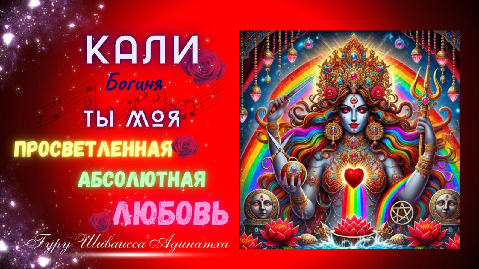 Кали Богиня ТЫ моя Просветленная Абсолютная Любовь. Гуру Шиваисса Адинатха