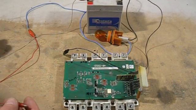 Dismantling a VFD how to test IGBT modules