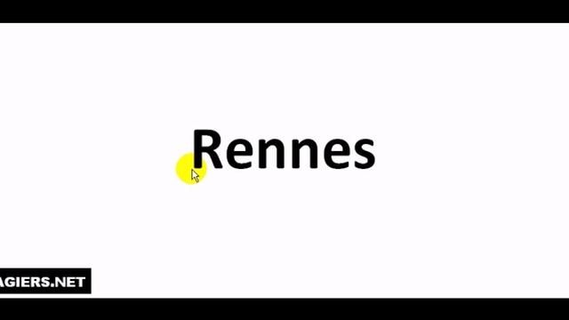 Как произносится  # Rennes