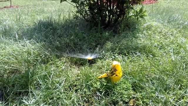 Rainbird 1800 with 4 van nozzle
