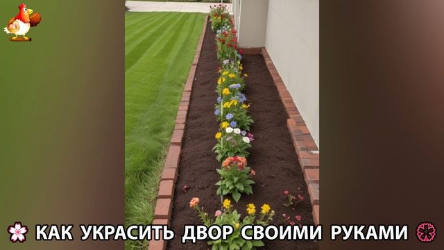 Как украсить двор дома фото идеи (3) 🏡 для дачи и сада своими руками 🌷🪻🌺💮