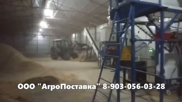 Гранулирование сена на мини грануляторе