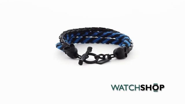 Icon Brand Jewellery Base metal Band Of Skulls Bracelet (LE1123-BR-NVY)