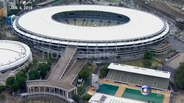 Rio’s Olympic stadium is a ghost town