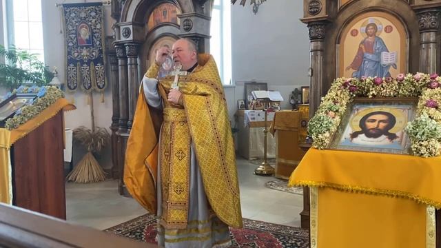 11.02.2024. Пантелеимоновско-Елисаветинский Храм. Проповедь прот. Дмитрия Сазонова