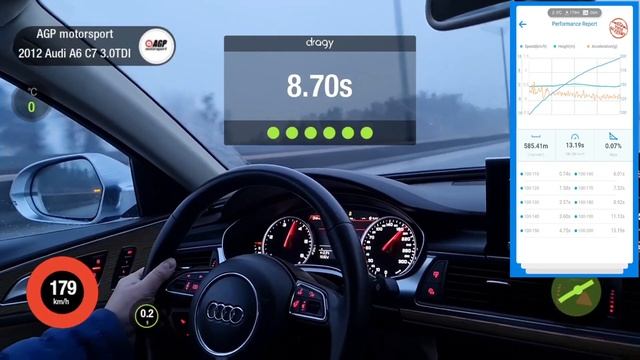 Audi A6 C7 3.0TDI Stage3 100-200 AGP motorsport