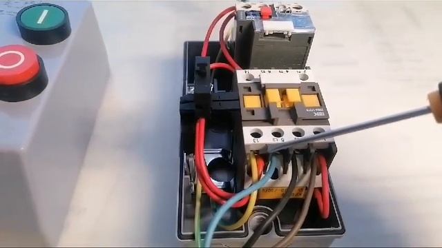 Настройка пускателя с тепловой защитой (3-11 кВт)