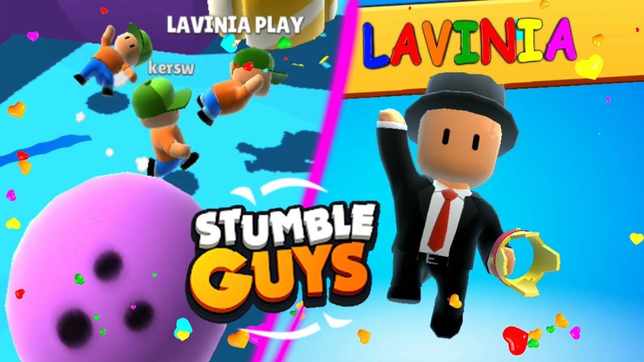 Stumble Guys игра как Fall Guys 😱 Смешные моменты в СТАМБЛ ГАЙС #лавиния #stumbleguys #fallguys