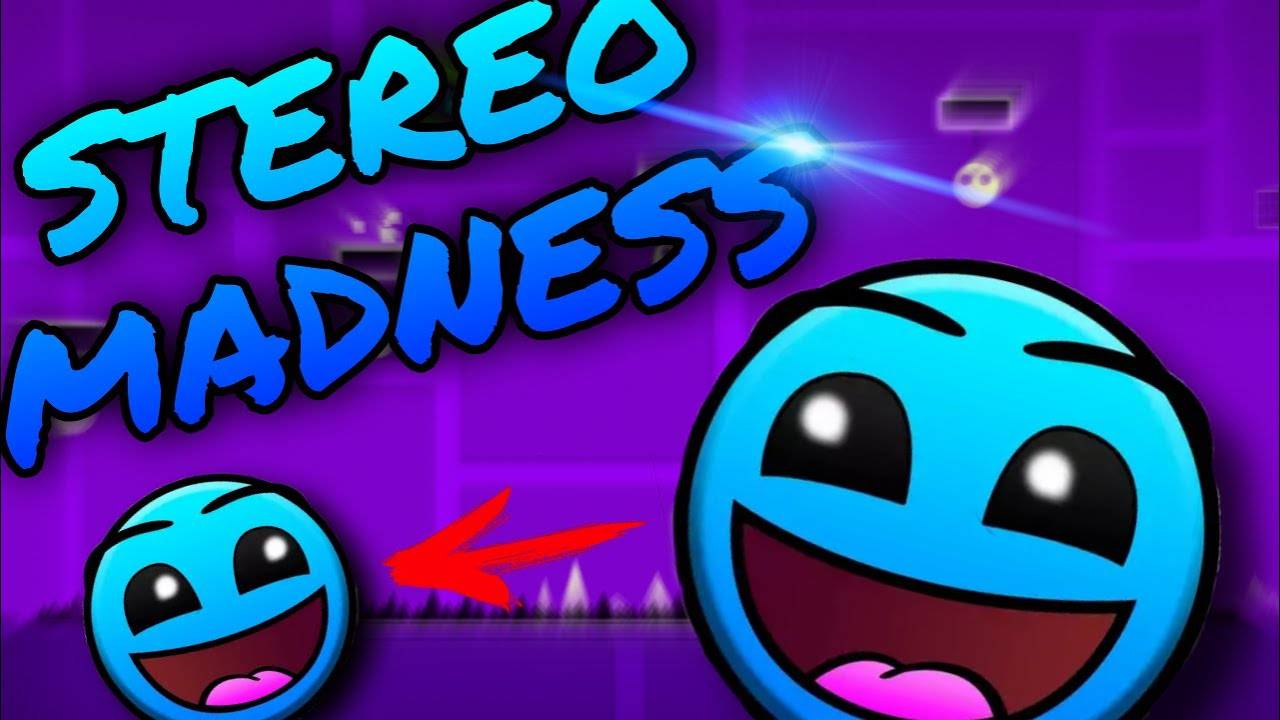 GEOMETRY DASH STEREO MADNESS ЕЛИК ГЕЛИК