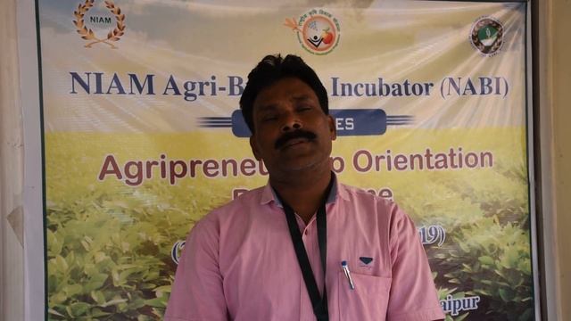 Niam Agri Business Incubator - Agripreneurship Orientation Programme Inauguration