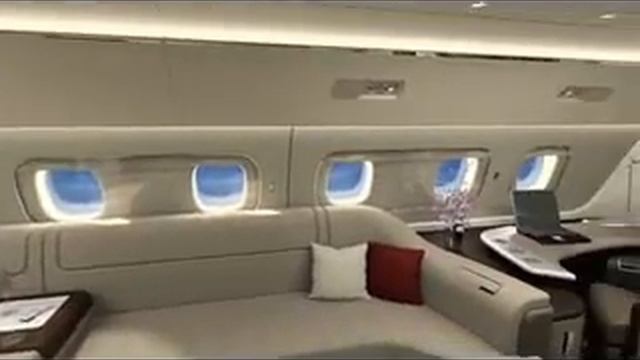 Embraer Lineage 1000 inside