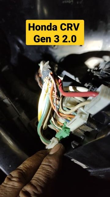 Honda CRV Gen 3 2009 tidak mau di Gas P1658 kontrol relay #shortsbeta