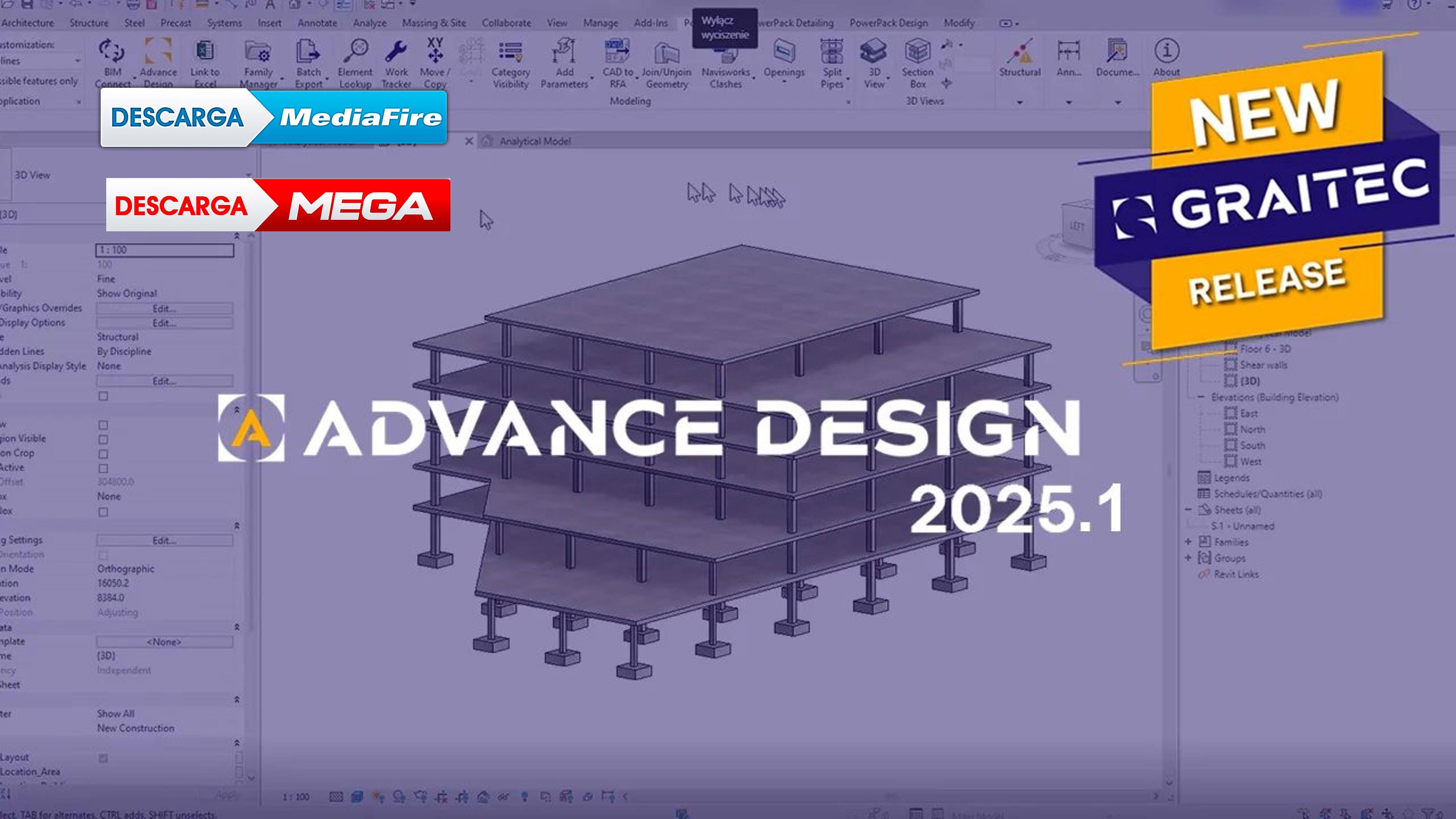 Instalar y activar Graitec Advance Design 2025 con Licencia Ilimitada