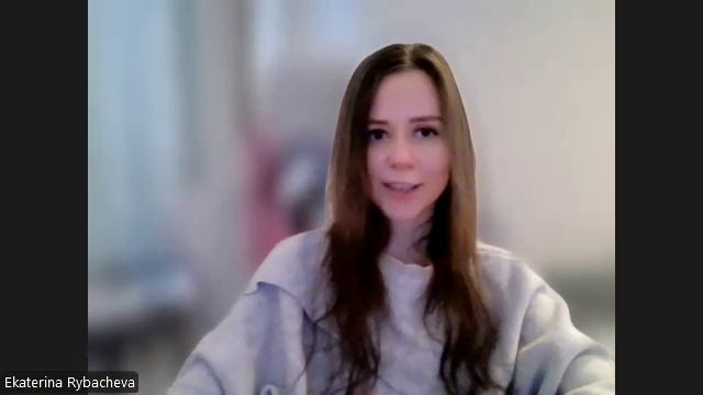 Приветствие куратора Екатерины Рыбачевой