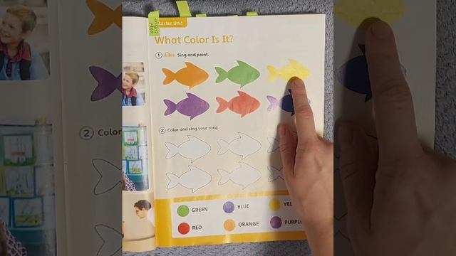 Английский для детей Primary path. Урок 1: знакомство и цвета.