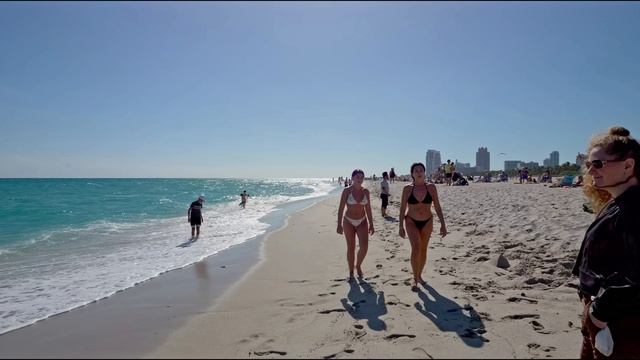Побережье Майами-Бич — ЛУЧШЕЕ место для отдыха в 2025 году 4K Video.
