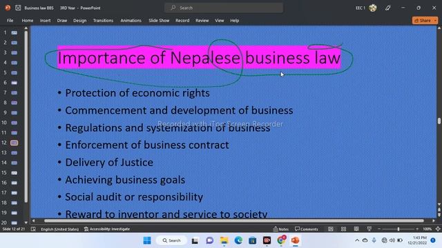 BBS 3rd Year || Business Law || Introduction to law And Business Law || New Course ||