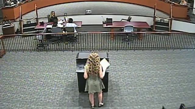 Faculty and Students speak at the Nassau County legislature on Sept 19, 2022