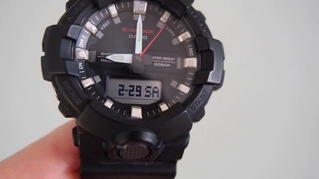 customization G-Shock GA-800 Casio