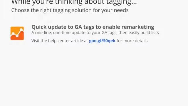 Webinar  Introduction to Remarketing with Google Analytics