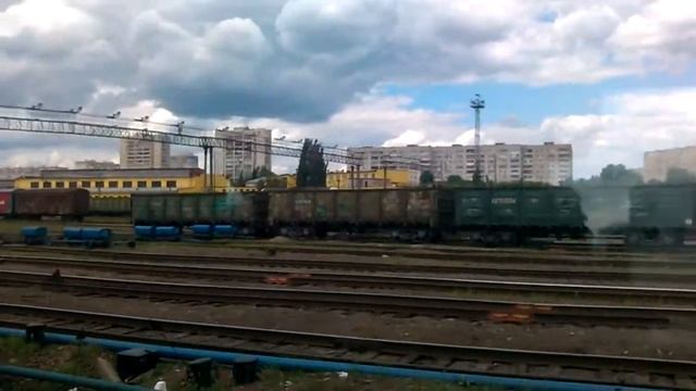 Вагоны едут без локомотива