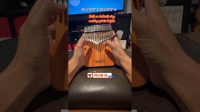 Jingle Bells - Kalimba Cover with Tabs | ZEL IN PARADISE