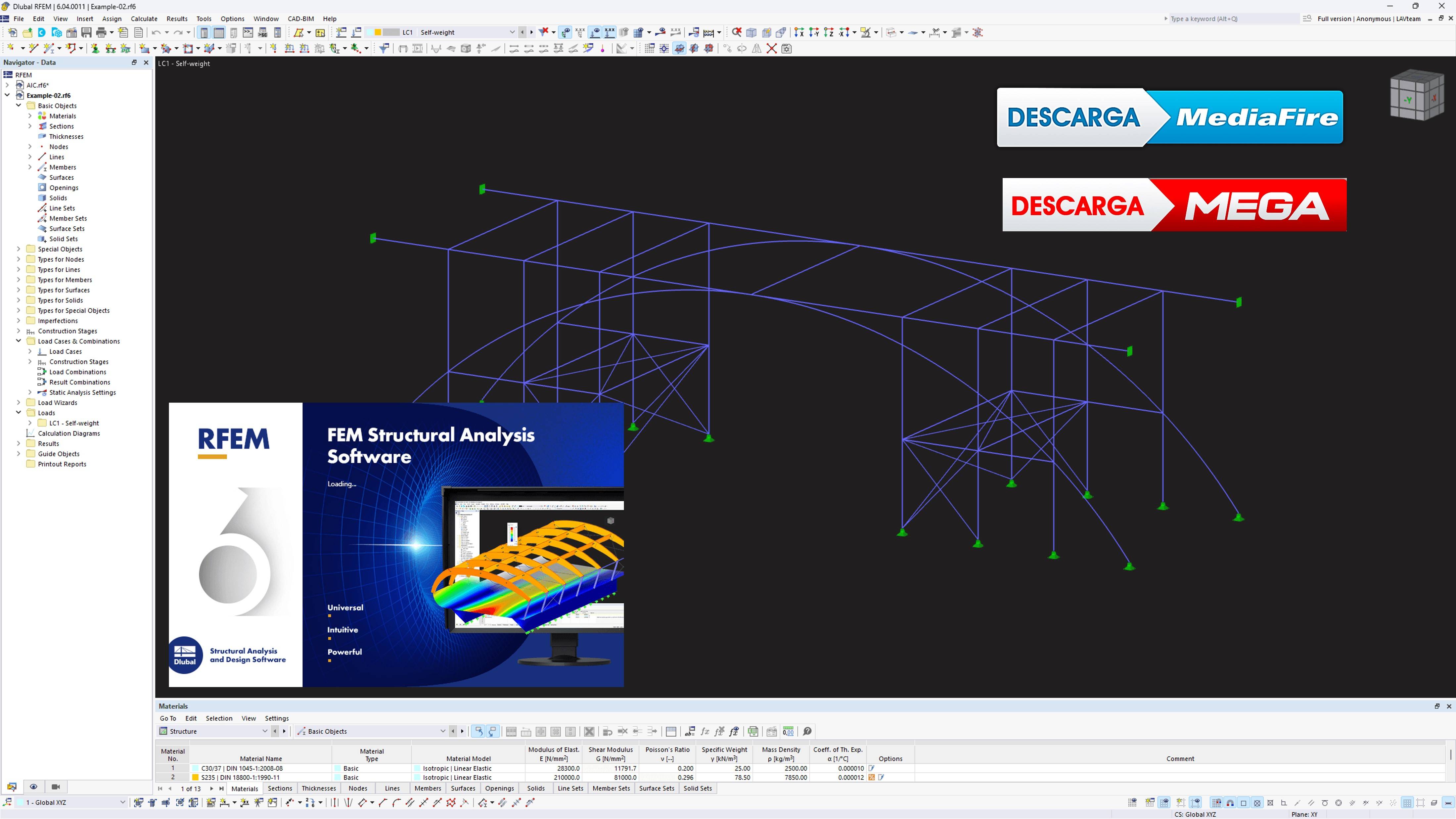 Instalar y activar Dlubal RFEM 6.04.0011 (Multilenguaje) con Licencia Ilimitada