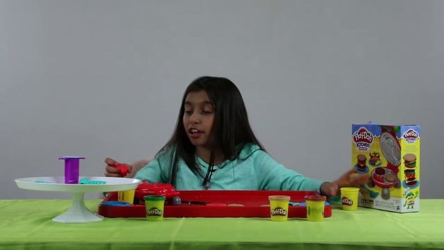 ToyBop! Play-Doh Kitchen Creations Burger BBQ | Funny Toy Review | Playdough Kids Opening Unboxing