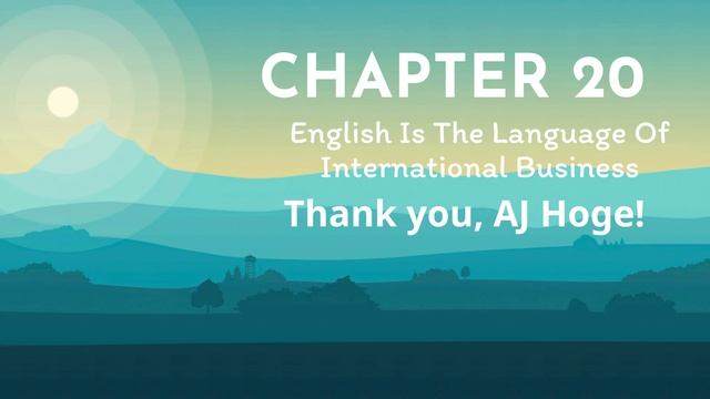 20. English Is The Language Of International Business - Effortless English Audiobook - Chapter 20