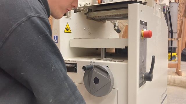 SCM FS41E,   Episode 12, 2021 walk through of my jointer/planer combination machine