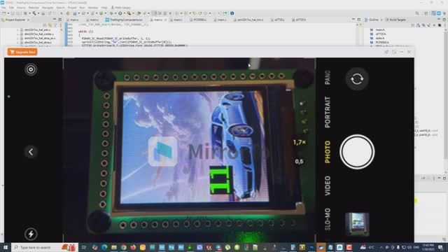 STM32 32MBit SPI PSRAM видеобуфер (реально ли)