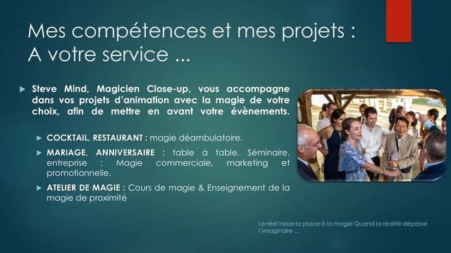 magicien soirée privée