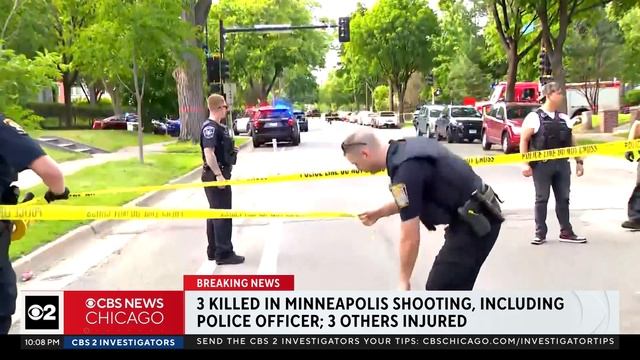 3 killed in Minneapolis shooting, including police officer