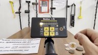 Металлоискатель MSDelta75. Настройка на поиск в грунте