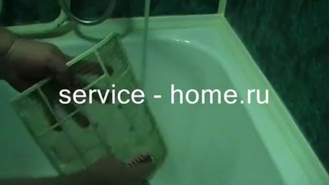 очистка фильтра кондиционера