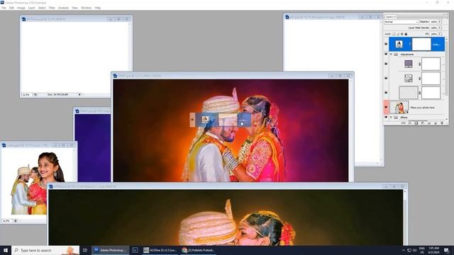 Digital Oil Painting Colorful Photo Effect PSD Files || PHOTO DESIGN  || PHOTO FRAME DESIGN  || 202