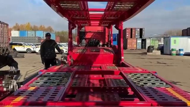 Полуприцеп автовоз Luxuda LZC9405BGофициальный дилер "Спецавтострой"