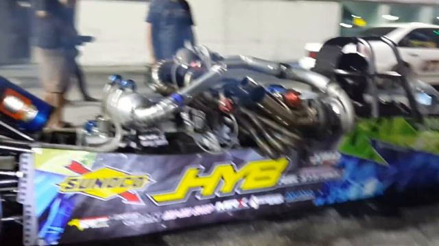 Dragster diesel จ๊อบมนตรีดีเซล 7.882 sec. 60f1.548 294 km/h 25/11/2561