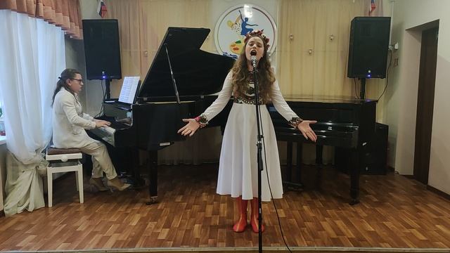 Дарья Дорохова - Весной Волга разольётся. Концертмейстер: Ярослава Николаевна Дорош.mp4