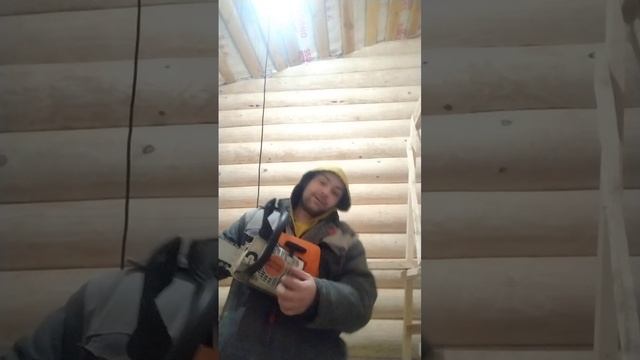 Вот так я работаю на стройке