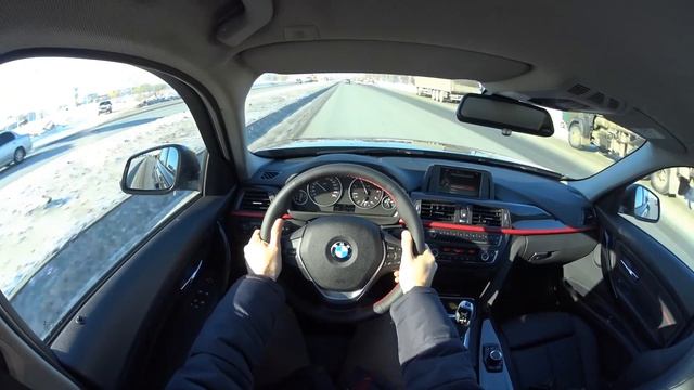 2015 BMW 320d F30. City Driving.