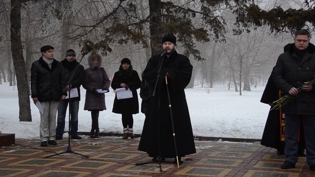 Слово епископа Шахтинского и Миллеровского Симона на митинге, посвященном Дню Героев Овечества